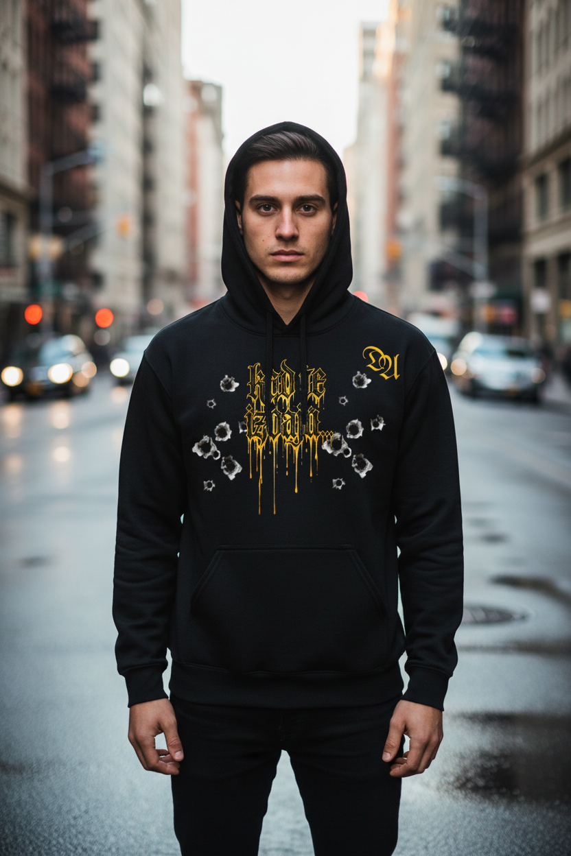 Gildan Unisex Softstyle® Midweight Hoodie - black