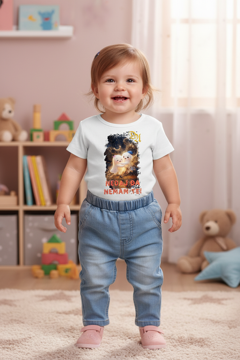 Baby Organic T-shirt by Stanley/Stella - white