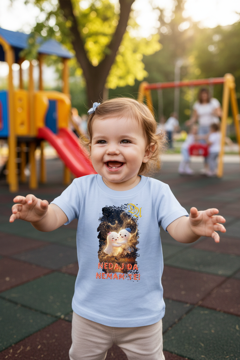 Baby Organic T-shirt by Stanley/Stella - sky