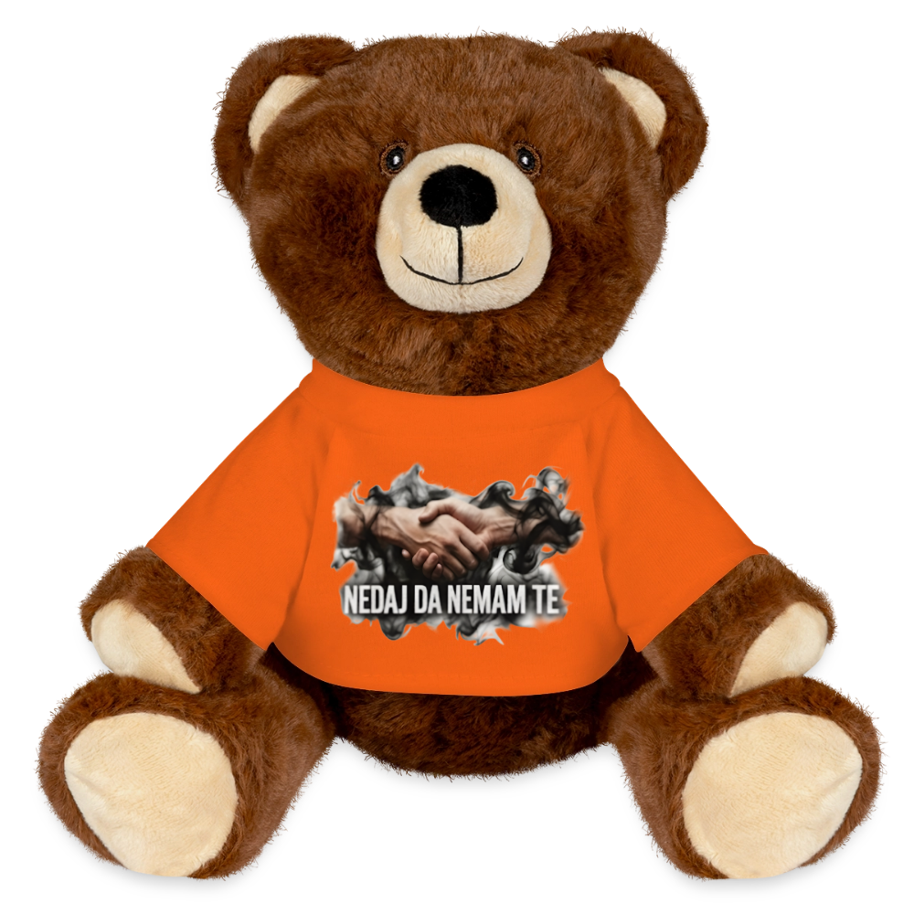 MiniFeet® RecycelBär® Teddy Bear Brown - golden orange
