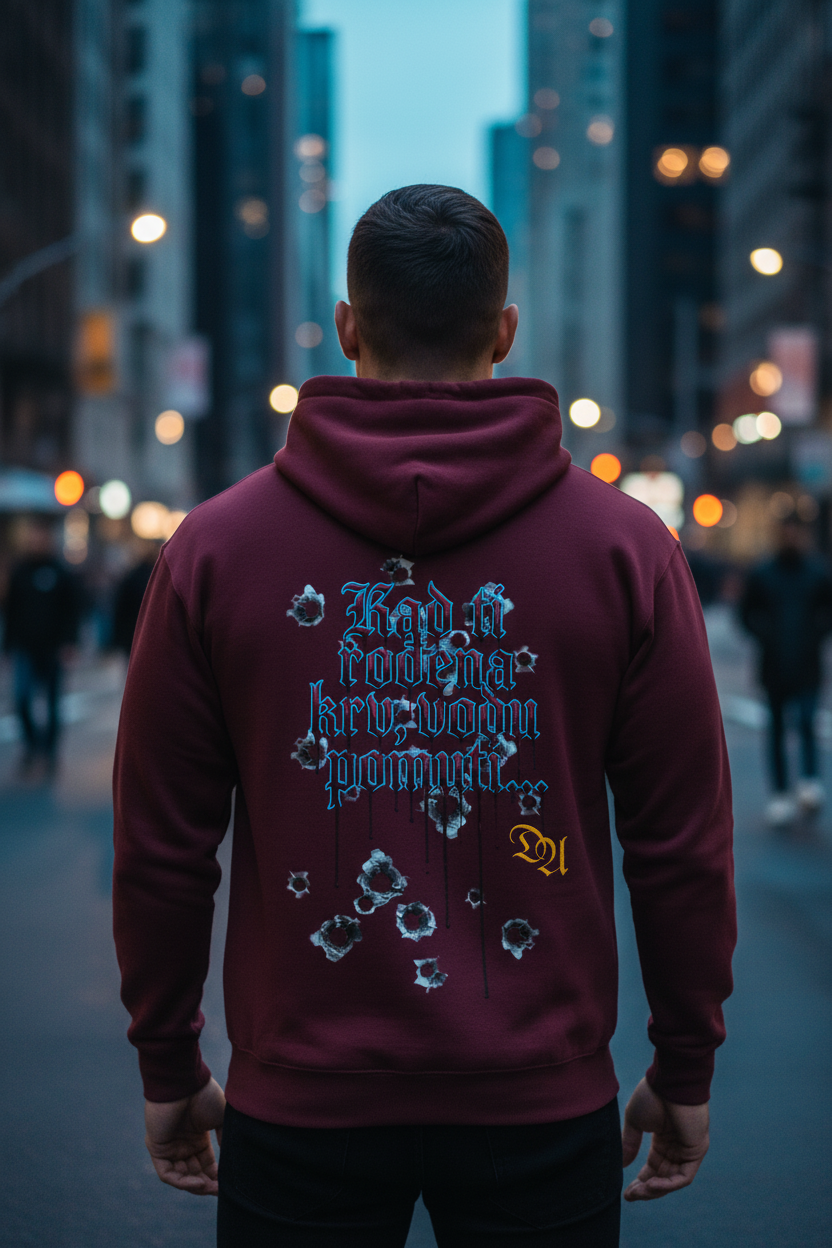 Gildan Unisex Softstyle® Midweight Hoodie - maroon