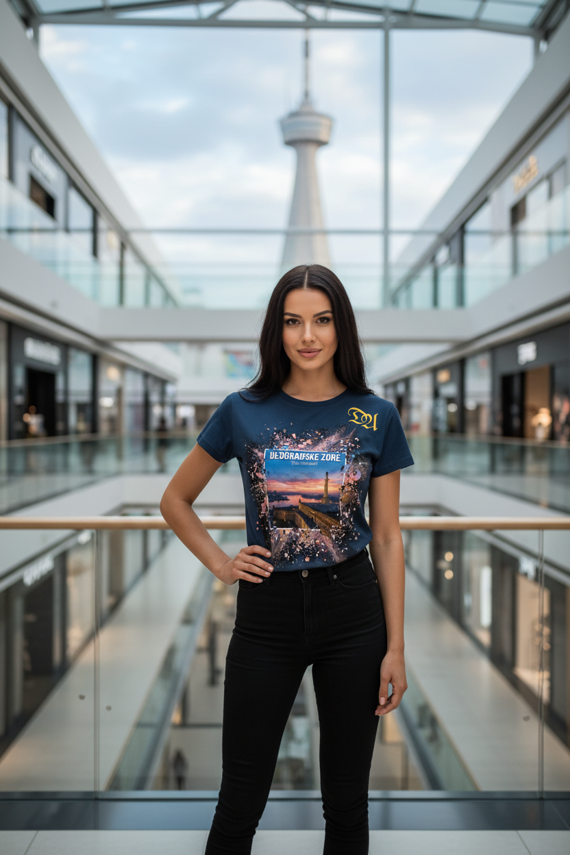 Women's T-Shirt - navy
