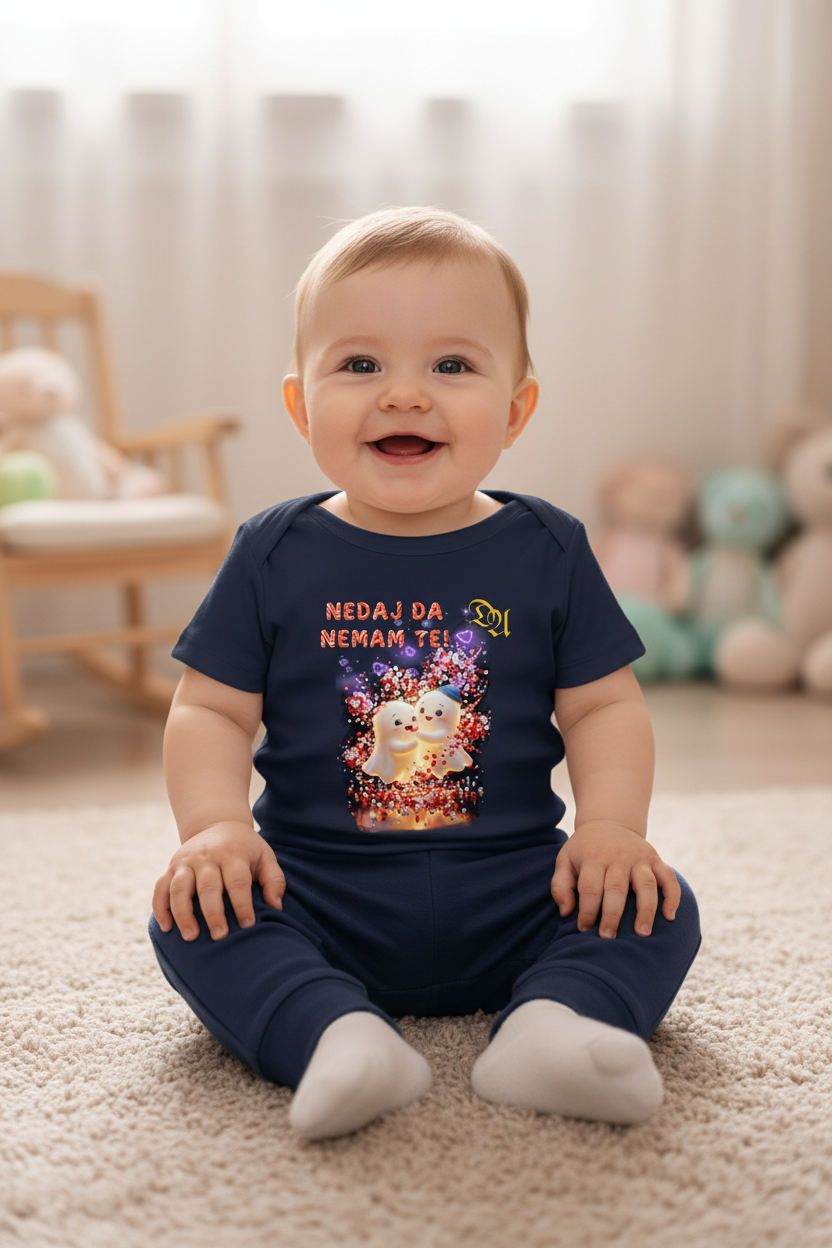 Organic Baby T-Shirt - dark navy