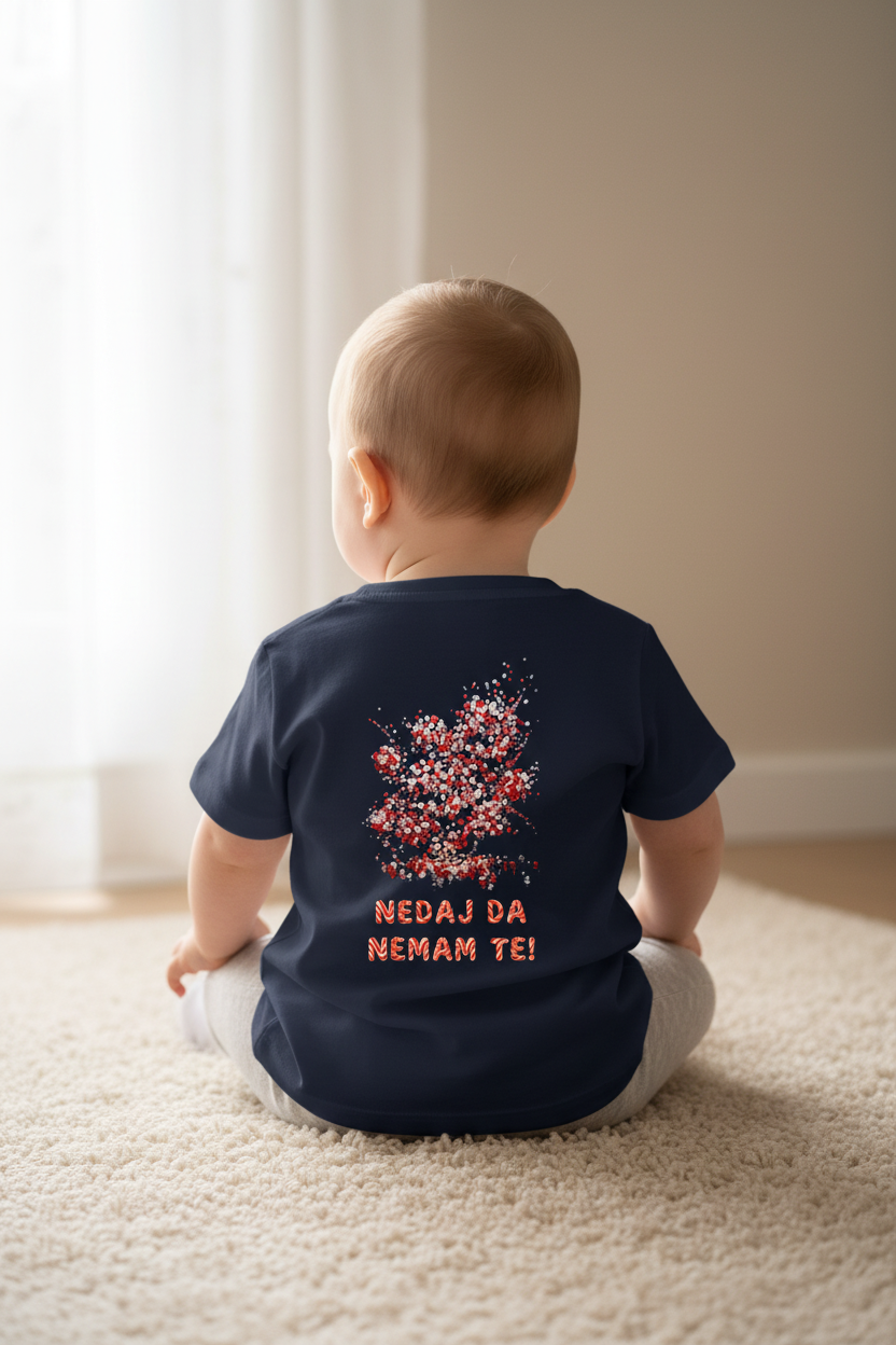 Organic Baby T-Shirt - dark navy