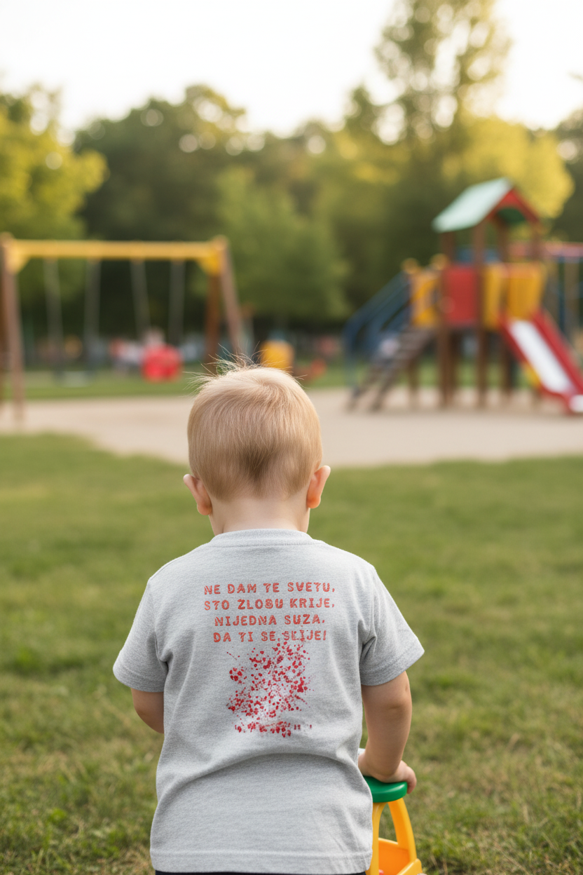 Baby Organic T-shirt by Stanley/Stella - heather grey