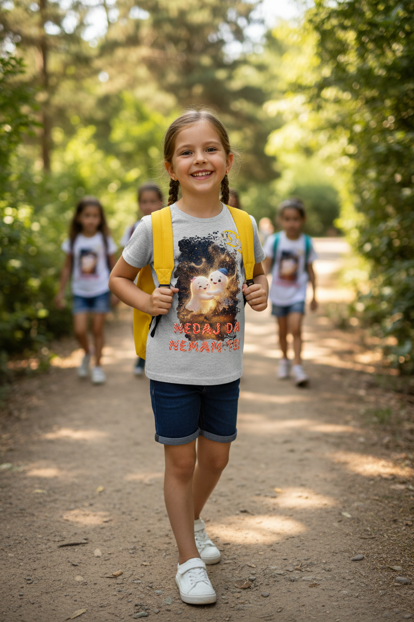 Kids' T-Shirt - heather grey