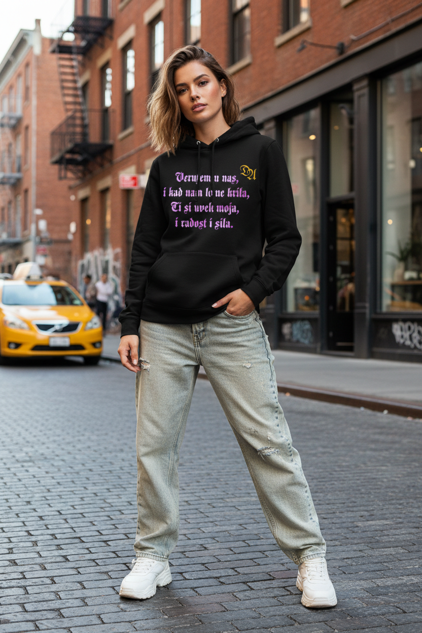 Women's Hoodie - black
