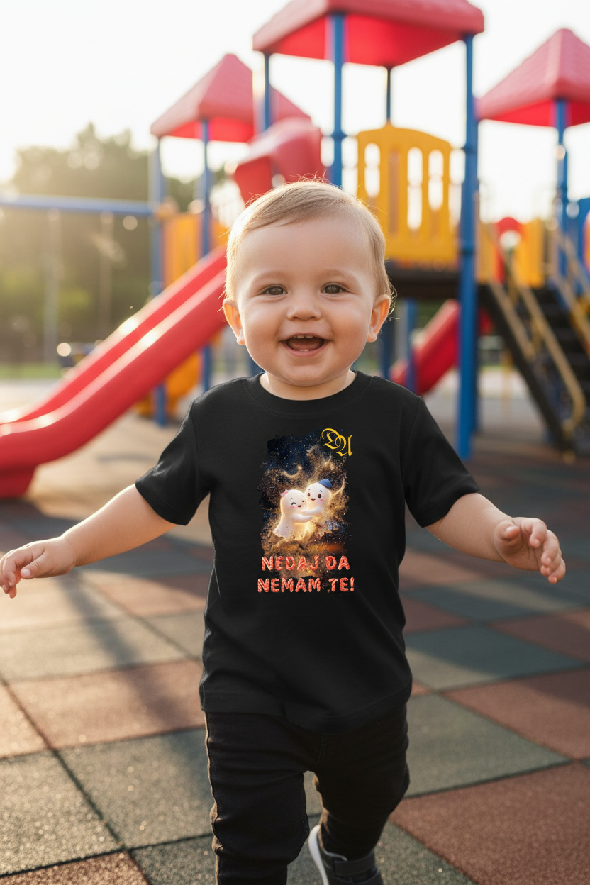 Baby Organic T-shirt by Stanley/Stella - black