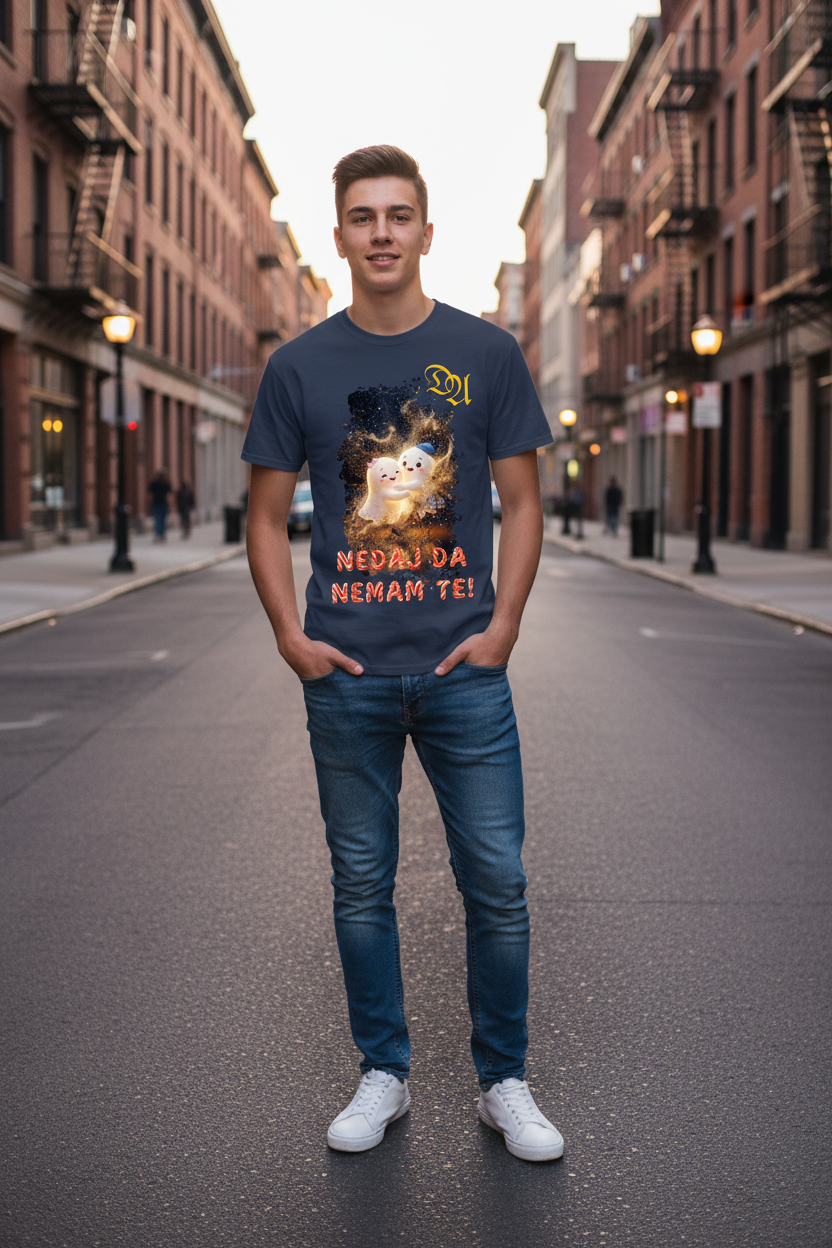 Kids’ Heavy Cotton T-Shirt - navy