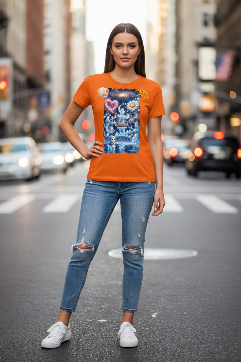 Women’s Premium T-Shirt - orange 