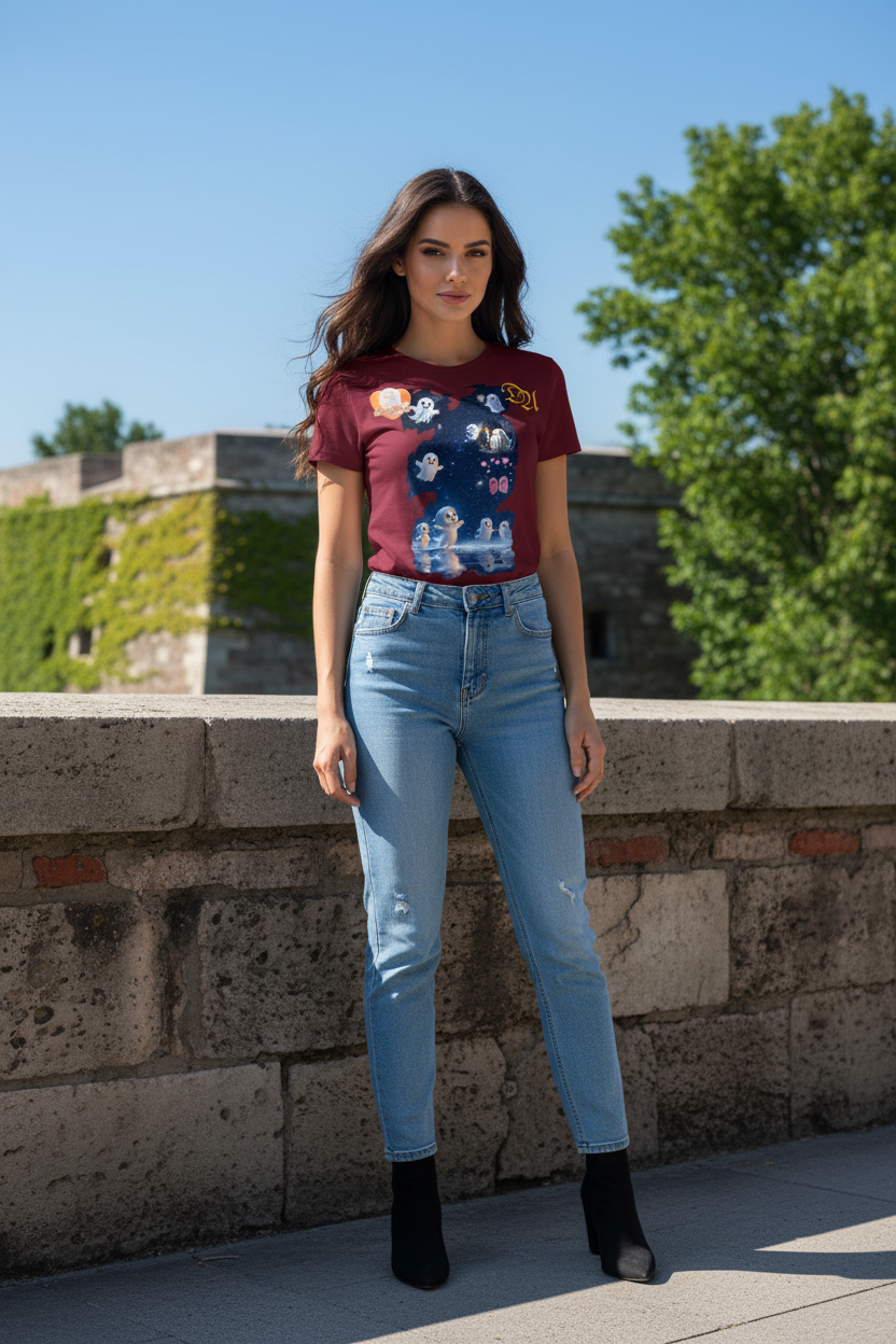 Women’s Premium T-Shirt - burgundy
