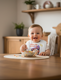 Baby Organic Bib - white