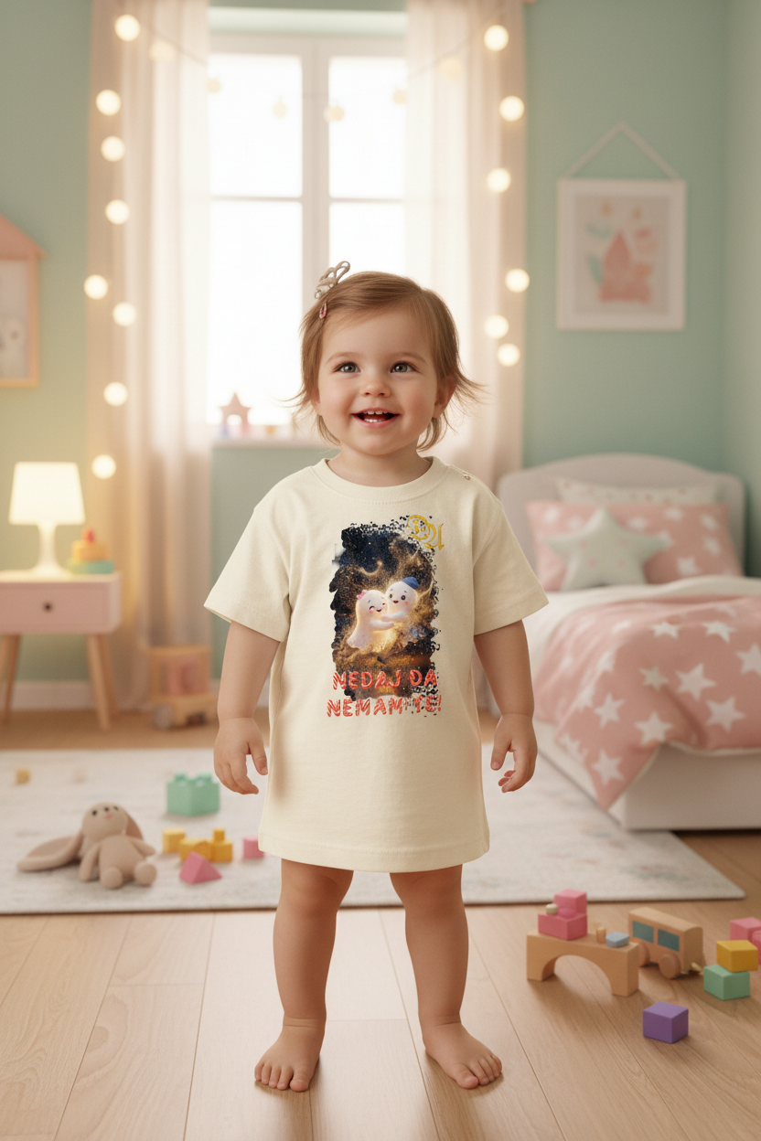 Baby Organic T-shirt by Stanley/Stella - soft Ecru