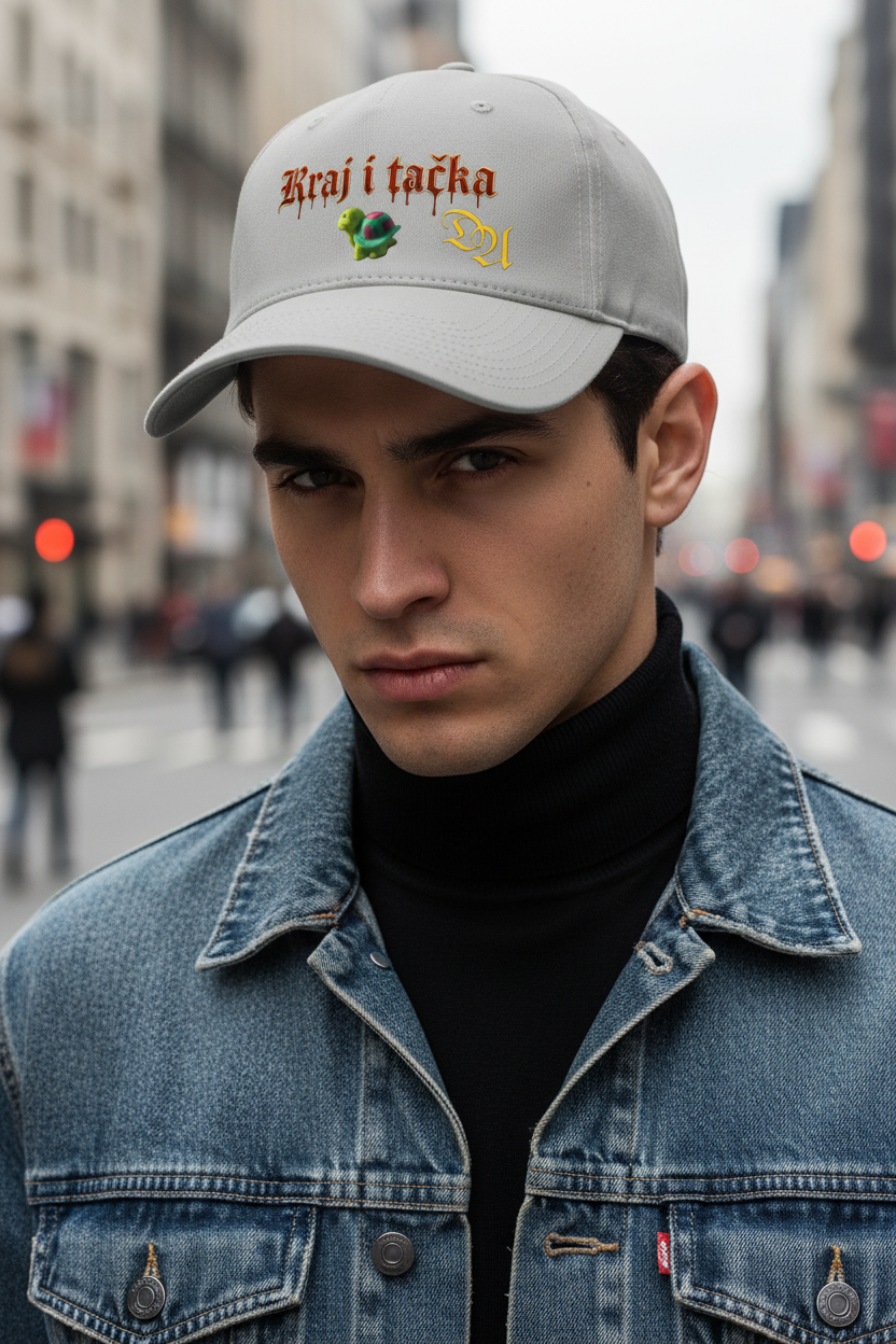 Flexfit Cap - green-grey