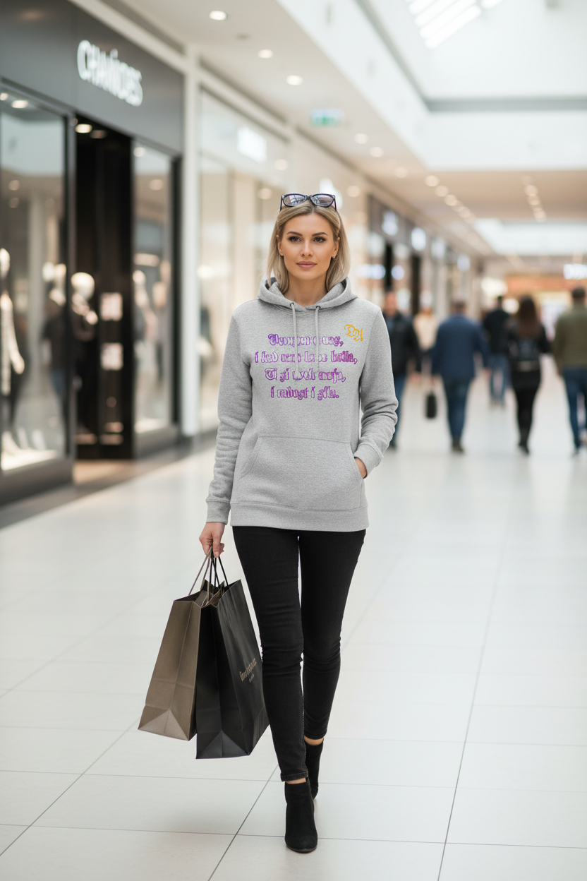 Women's Hoodie - light heather grey