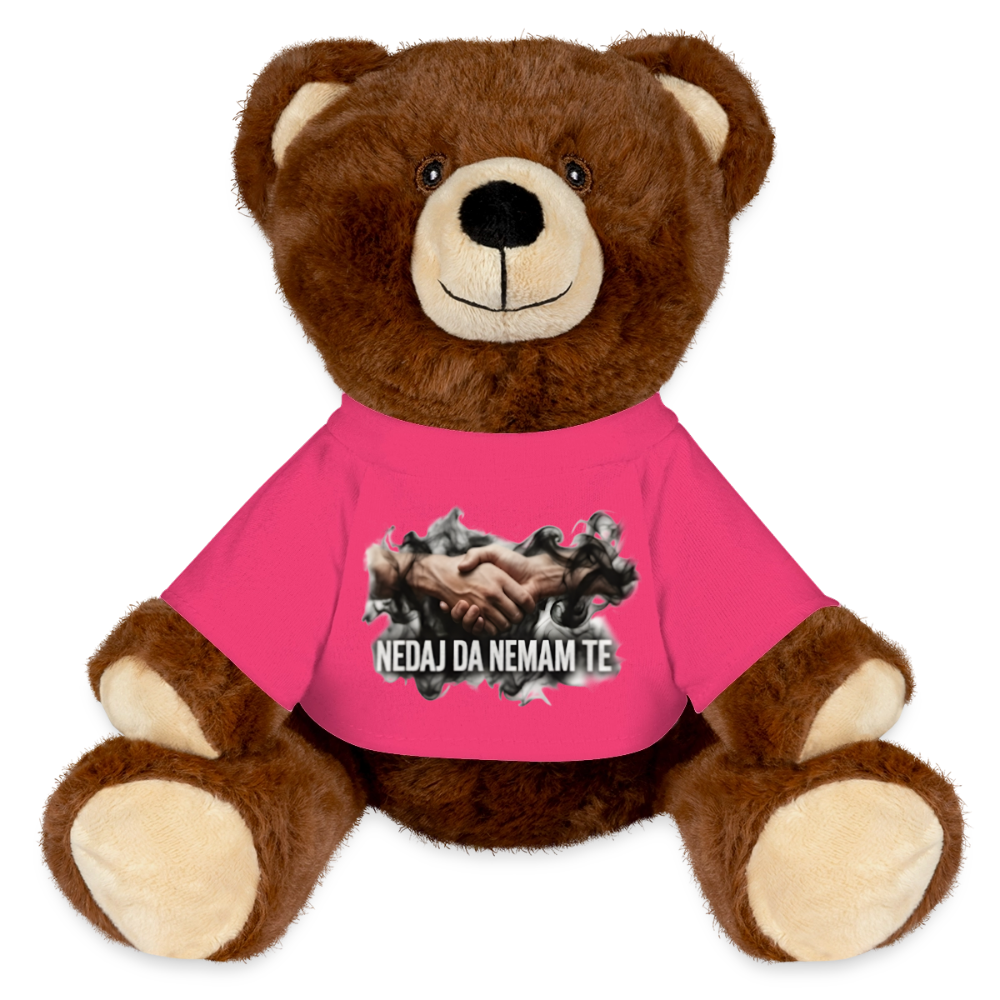 MiniFeet® RecycelBär® Teddy Bear Brown - pink