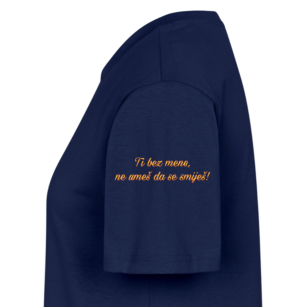 Women’s T-Shirt Dress - light navy