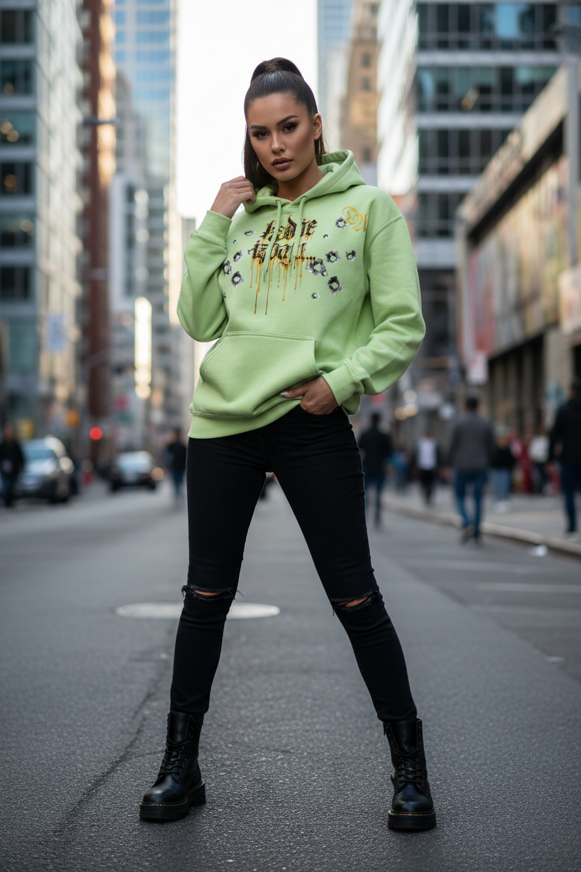 Gildan Unisex Softstyle® Midweight Hoodie - pistachio
