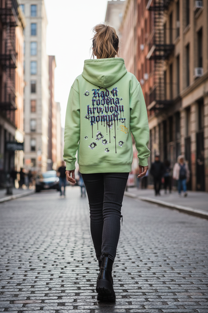 Gildan Unisex Softstyle® Midweight Hoodie - pistachio