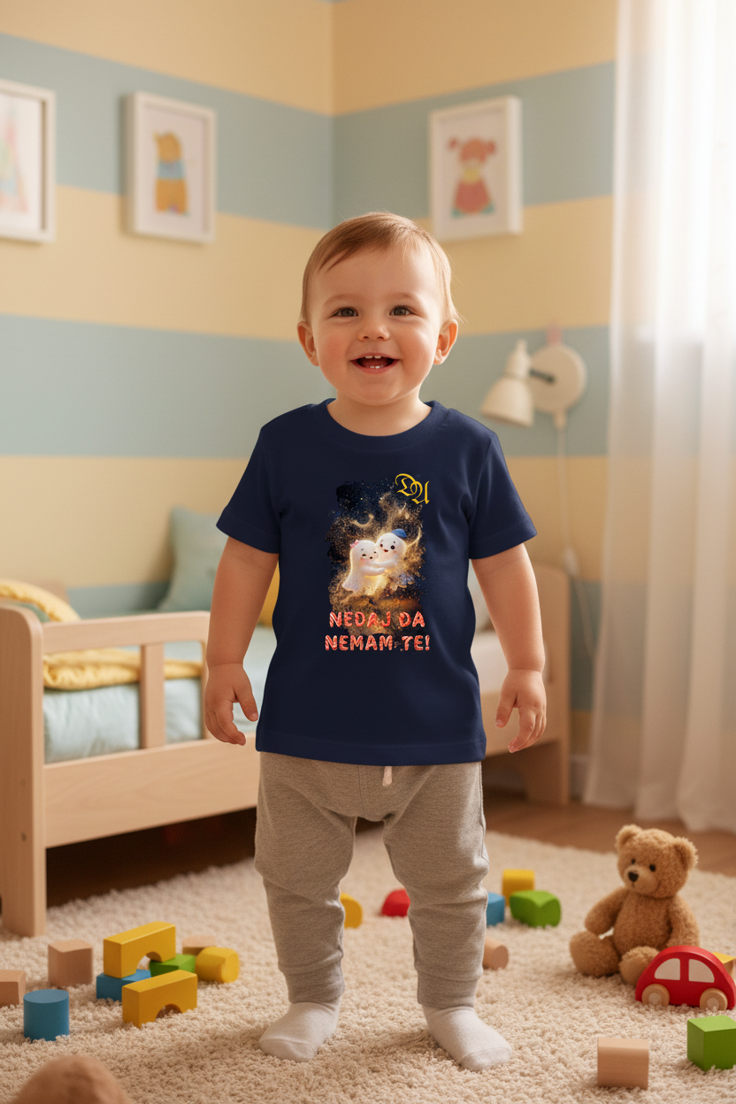 Baby Organic T-shirt by Stanley/Stella - navy
