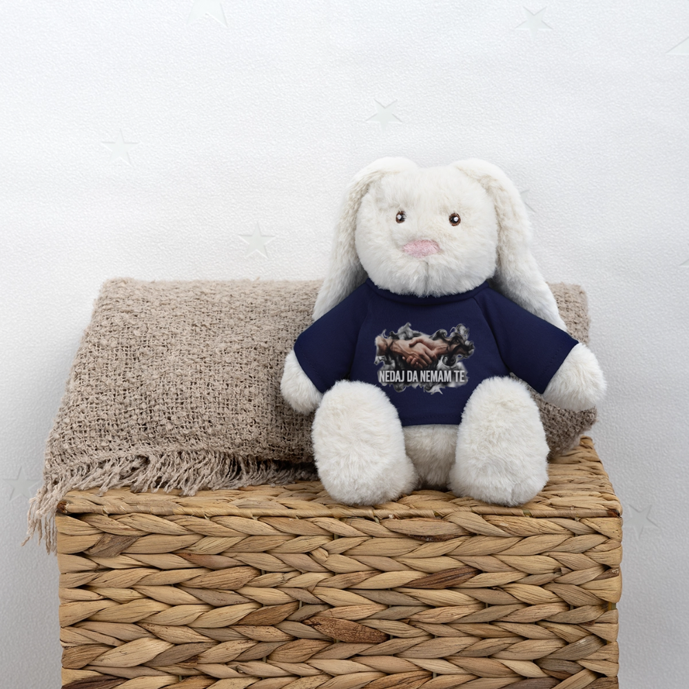 MiniFeet® RecycelHase® Bunny Cream - french navy