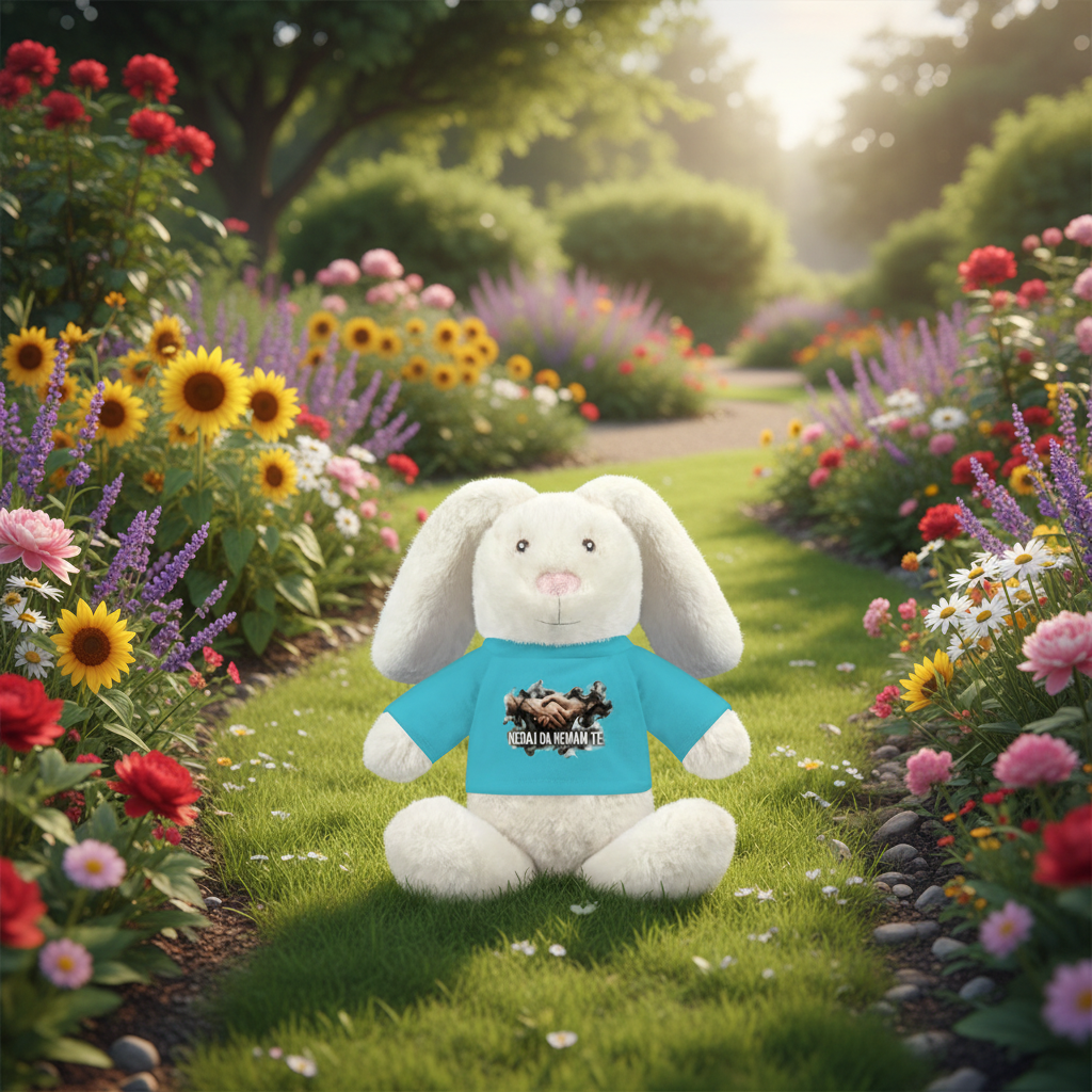 MiniFeet® RecycelHase® Bunny Cream - atoll blue