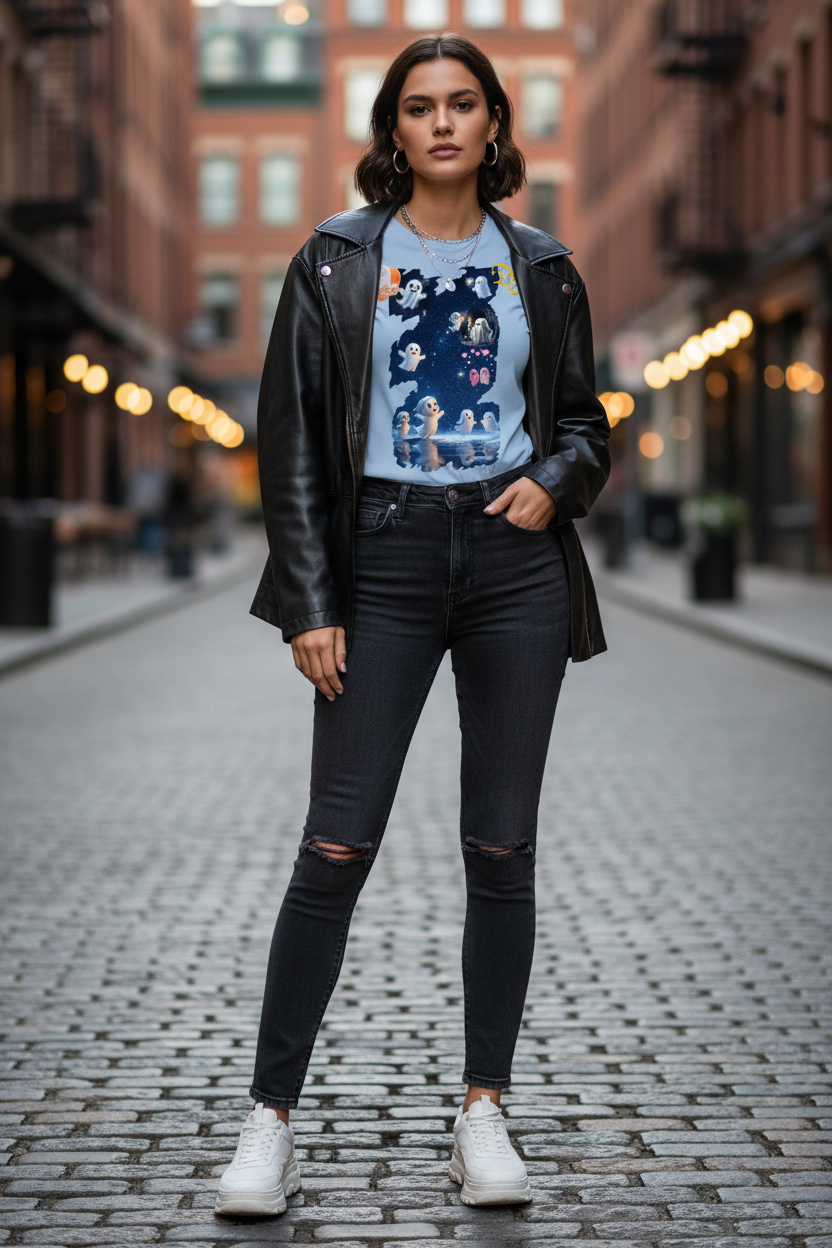 Women’s Premium T-Shirt - light blue