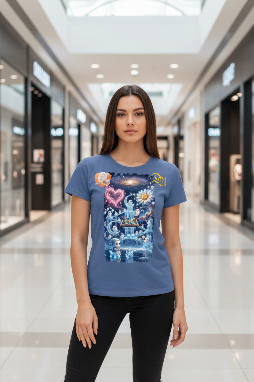 Women’s Premium T-Shirt - stone blue